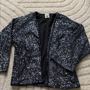Gap Sequin Black Jacket